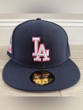 LA Los Angeles Dodgers Hat Club New Era 2025 Tokyo Ohtani Navy Fitted Sz 7 3/8